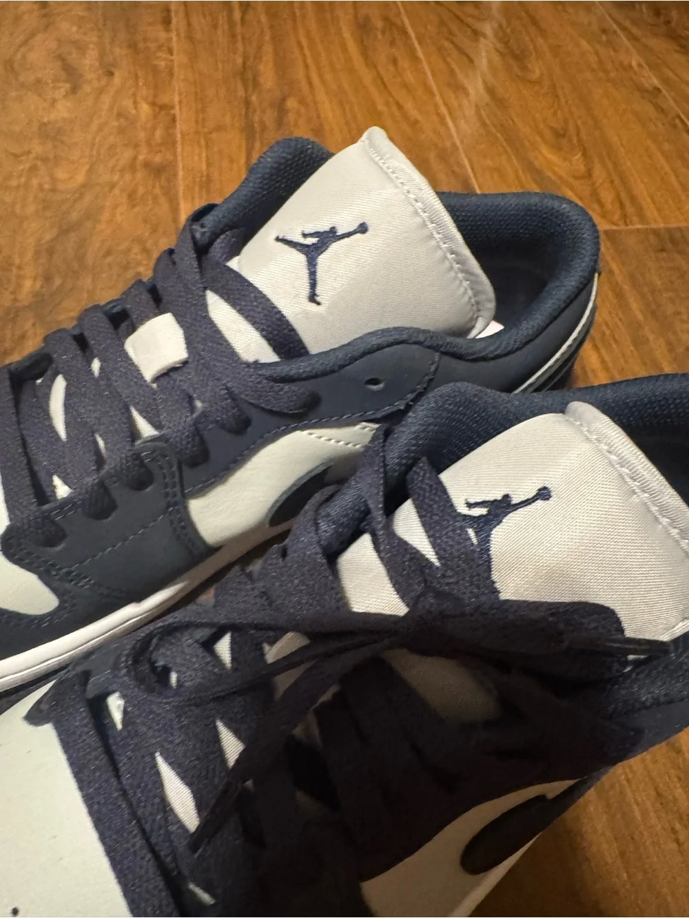 Air Jordan 1 Low Obsidian/Obsidian-grey Fog men’s size 9 brand new